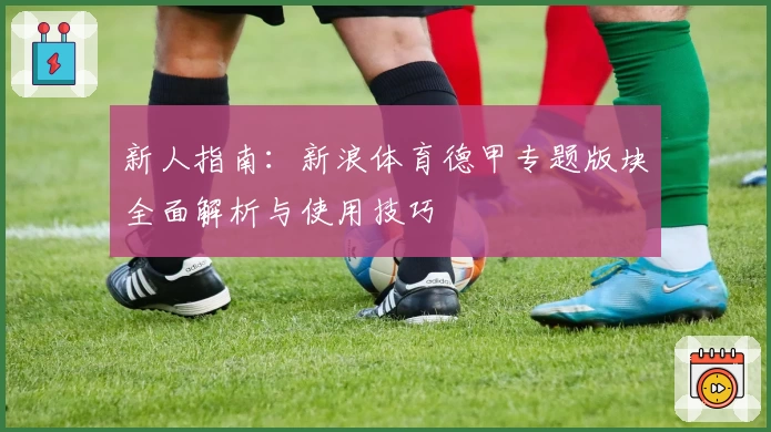 新人指南:新浪体育德甲专题版块全面解析与使用技巧